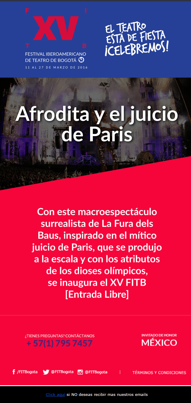 Correo Cultural FITB2016