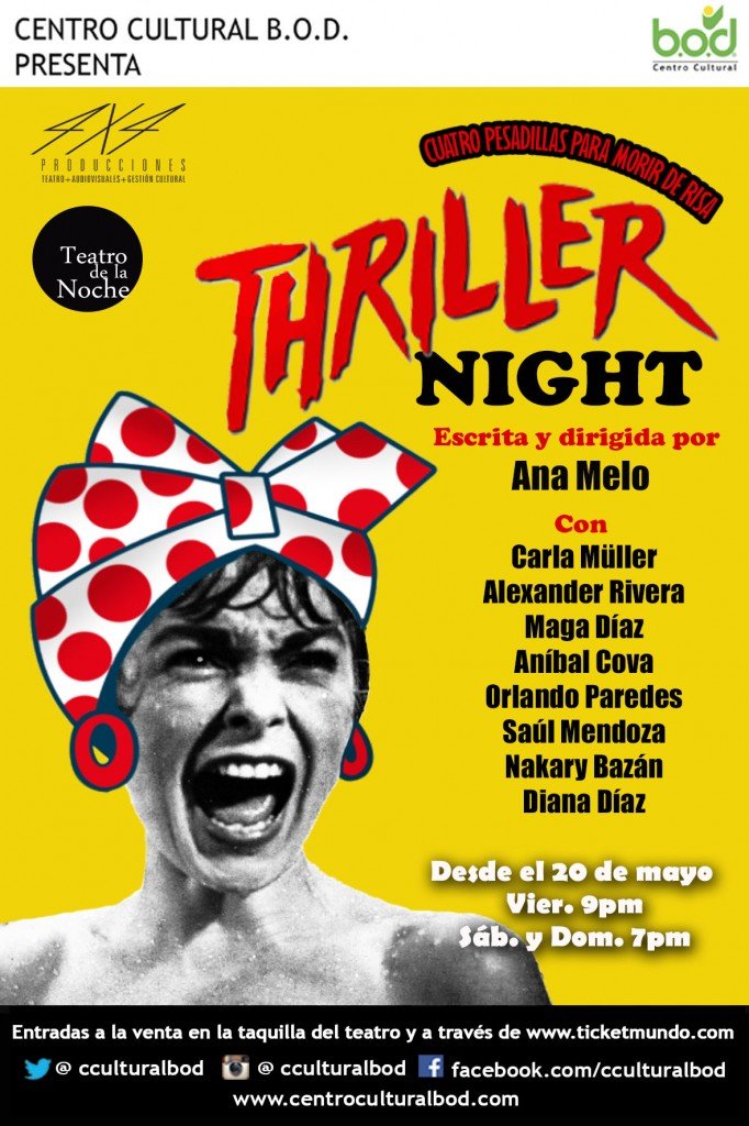 Thriller Night Volante Programa Frente-2