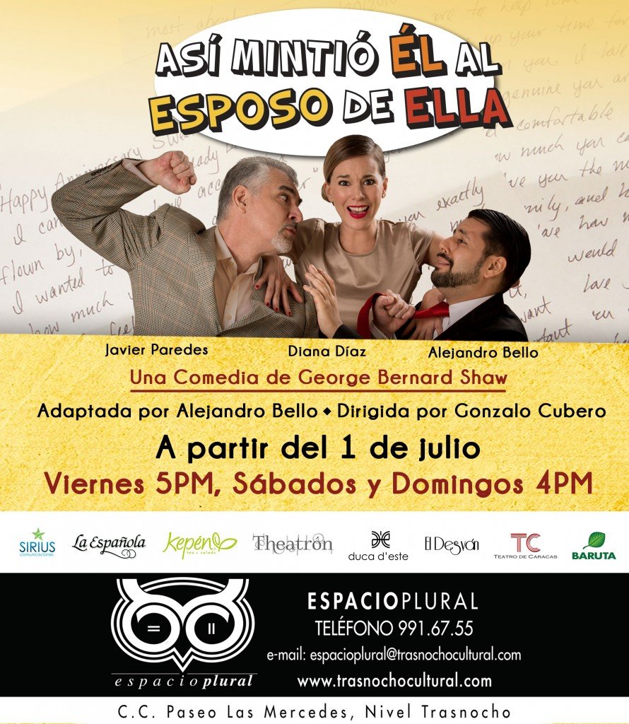 asi mintió el al esposo de ella