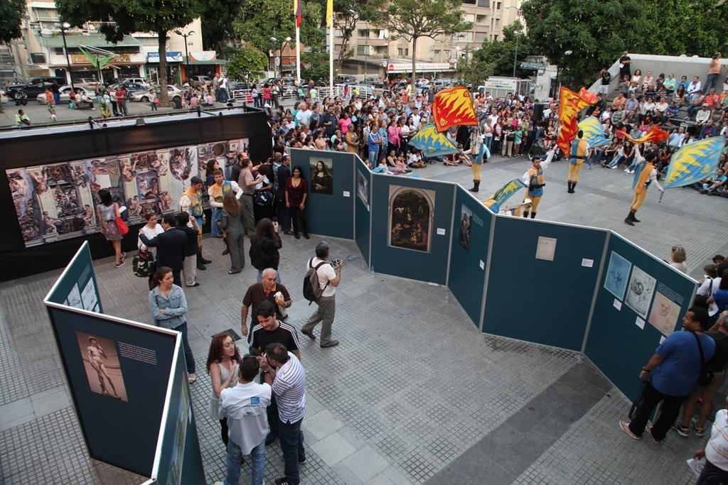 exposicion + lanzadores de banderas