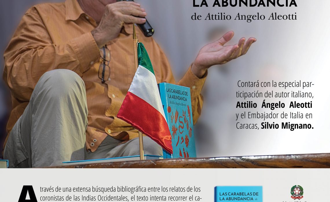 «Las carabelas de la abundancia» de Attilio Angelo Alcotti en la Librería El Buscón»