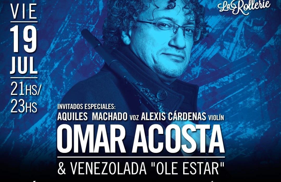 OmarAcosta & Venezolada «Ole Estar «19 de Julio en Café Berlín.