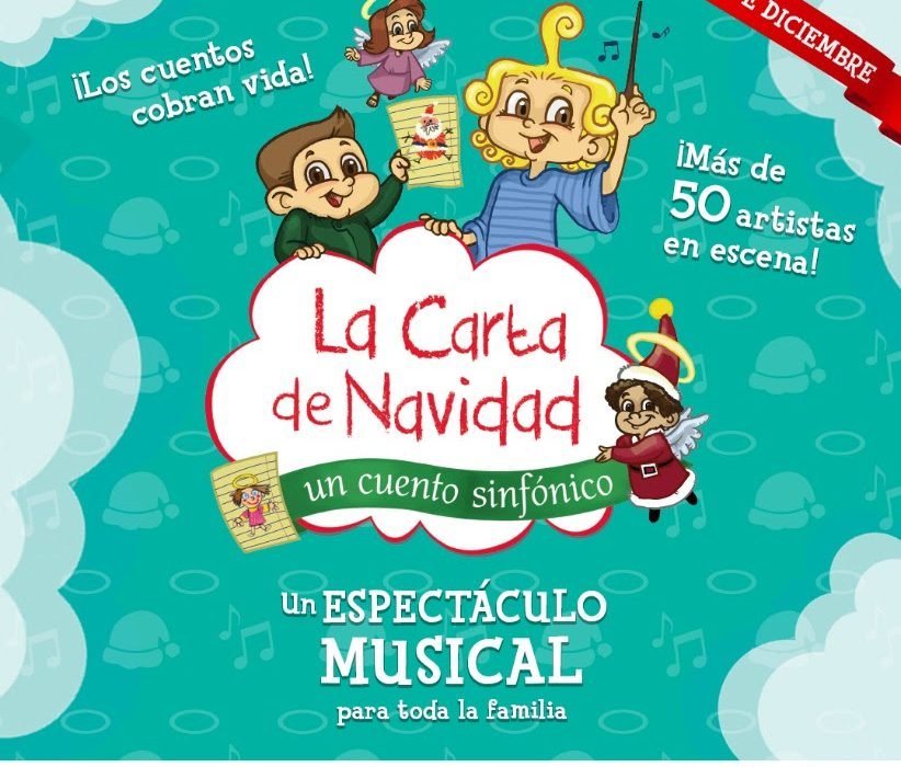 Llegó “LA CARTA DE NAVIDAD, un cuento sinfónico”¡Un espectáculo musical para toda la familia!