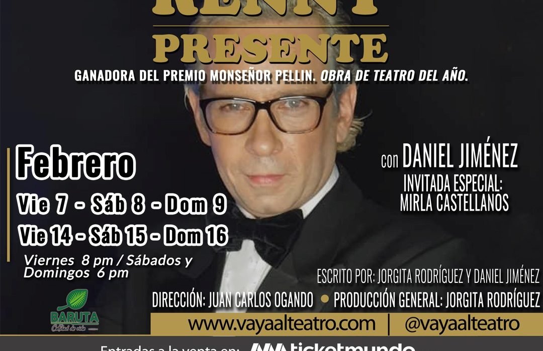 La historia en la voz de un hombre «Renny Presente» en Teatro Trasnocho