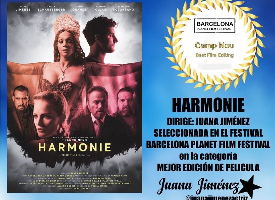 LA PELÍCULA HARMONIE, SELECCIONADA EN EL BARCELONA PLANET FILM FESTIVAL
