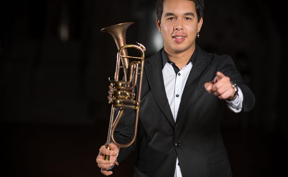 El trompetista Jesús Vásquez prepara su carrera solista