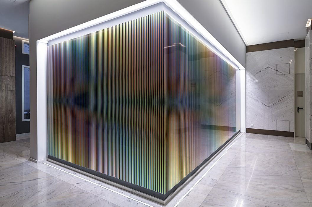 Carlos Cruz-Diez invita a los madrileños a vivir en una obra de arte