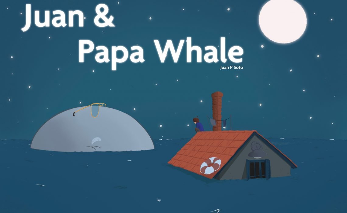 Una aventura ilustrada llamada Juan y Papá Ballena