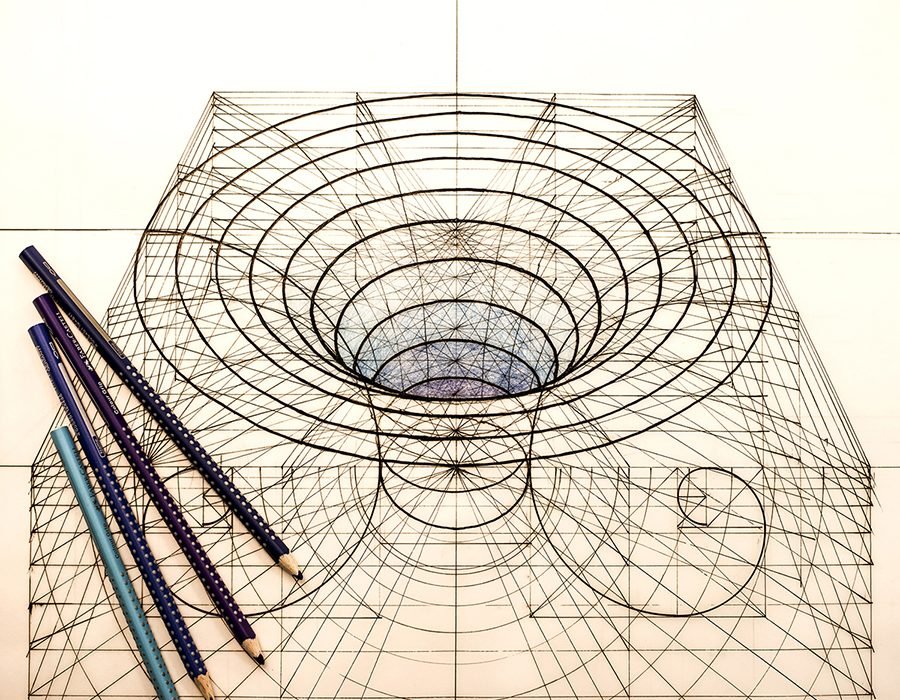 The Golden Geometry Coloring Book: la magia de Rafael Araujo
