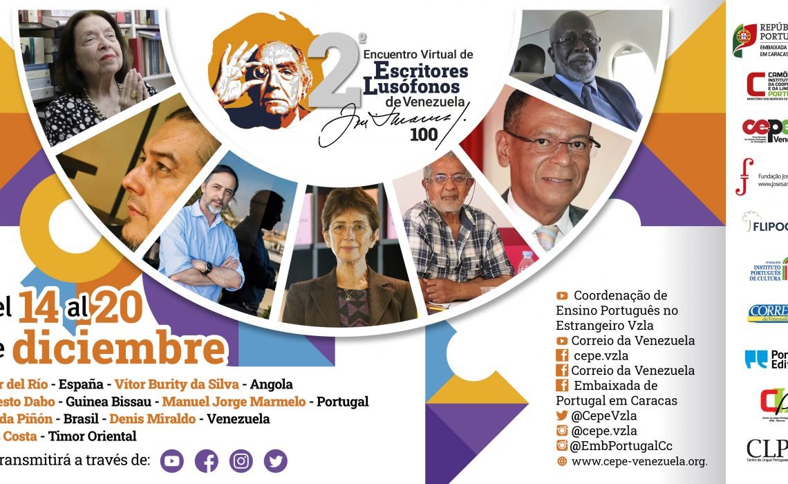 II Encuentro Virtual de Escritores Lusófonos acercará a siete autores contemporáneos con el público venezolano