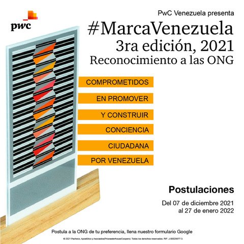 3era Edición del Reconocimiento #MarcaVenezuela