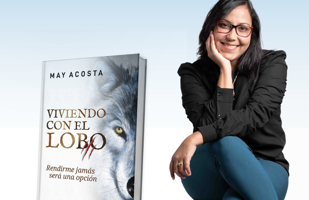 May Acosta. Ganadora del Premio Literario «Letras que inspiran el futuro»  convocado por la Casa Editorial PanHouse.