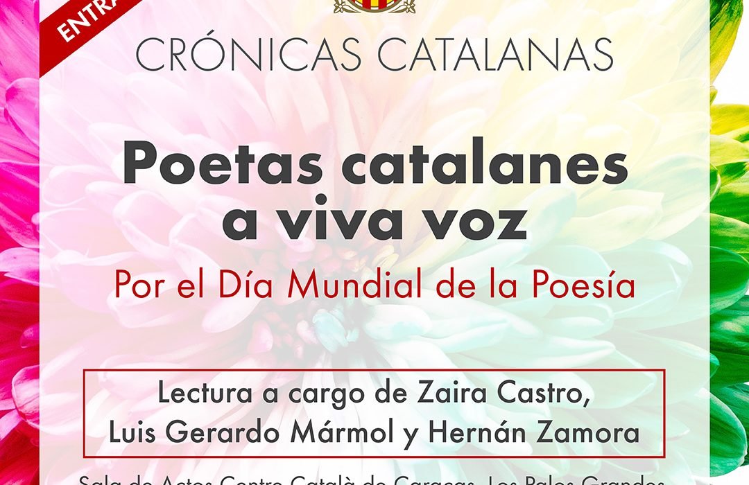 Caracas leerá poesía catalana