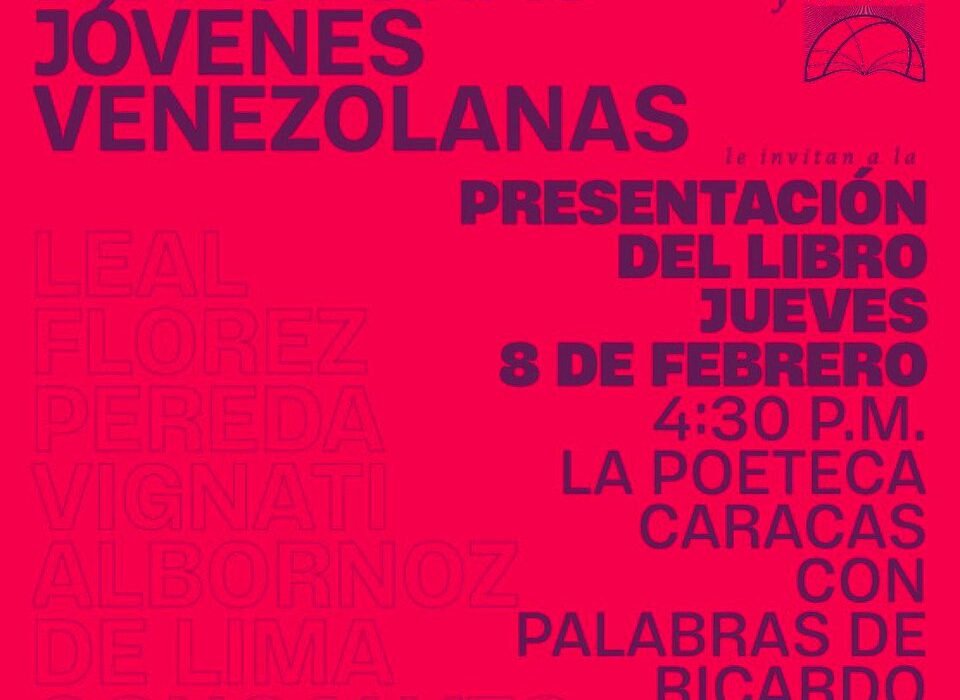 «Tarde literaria con Feroces: Descubriendo el talento de autoras jóvenes venezolanas en la presentación del libro en @laPoeteca este jueves 8 de febrero a las 4:30 P.M.»