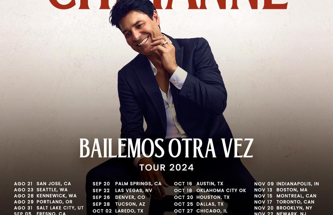 Chayanne está de vuelta con su nueva gira “BAILEMOS OTRA VEZ TOUR 2024, producida por CMN