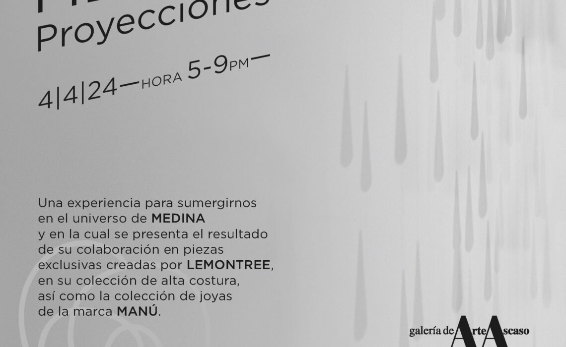La Galería de Arte Ascaso presenta exposición  del artista Carlos Medina.