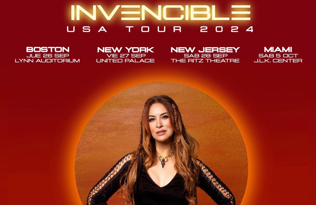 Anuncian la reprogramación de las fechas del “INVENCIBLE WORLD TOUR” de MYRIAM HERNÁNDEZ, por Estados Unidos, para septiembre.