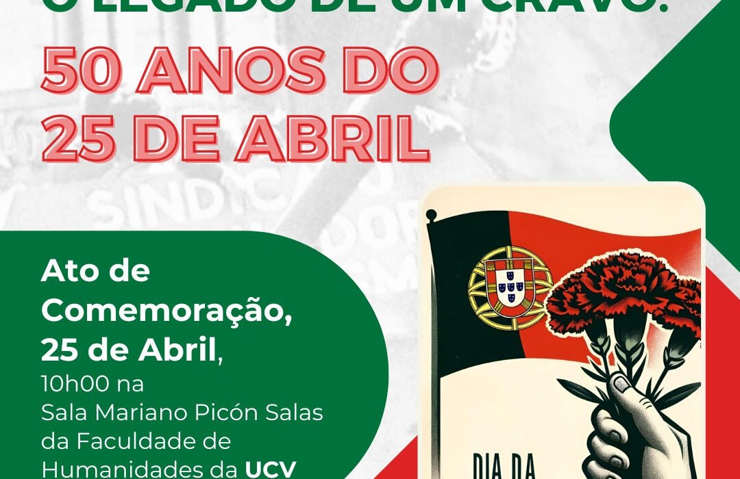 La conmemoración del 50 aniversario de la Revolución de los Claveles acercará al público venezolano a la transición democrática portuguesa