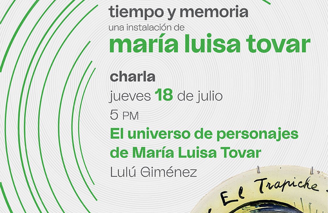 Jueves 18: Charla sobre las personalidades que firmaron en la colección de platos de la ceramista María Luisa Tovar.