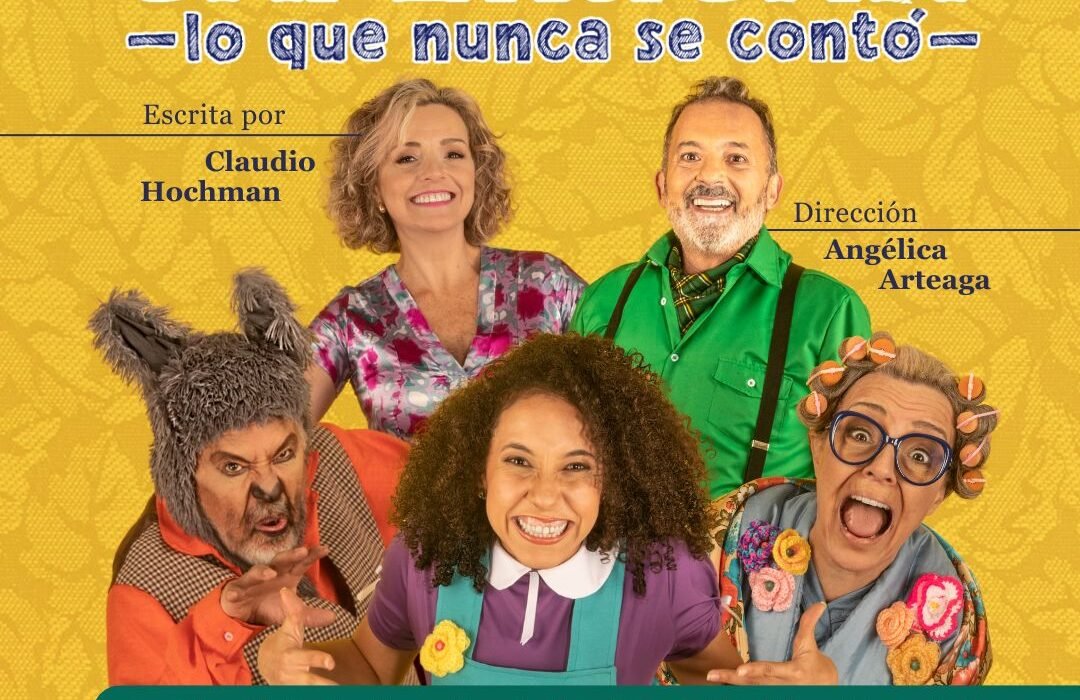 “Caperucita, lo que nunca se contó” se estrena en las tablas del Centro Cultural Chacao.