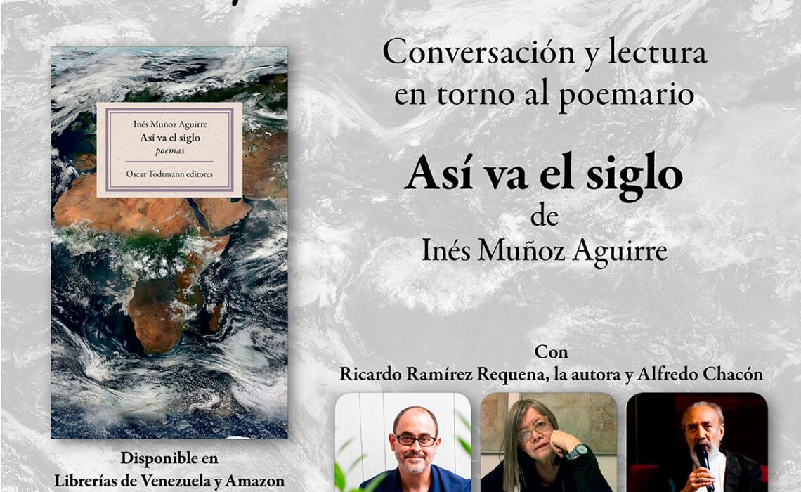 Conversación y lectura con Inés Muñoz Aguirre: Descubre los versos del siglo XXI en «Así va el siglo».