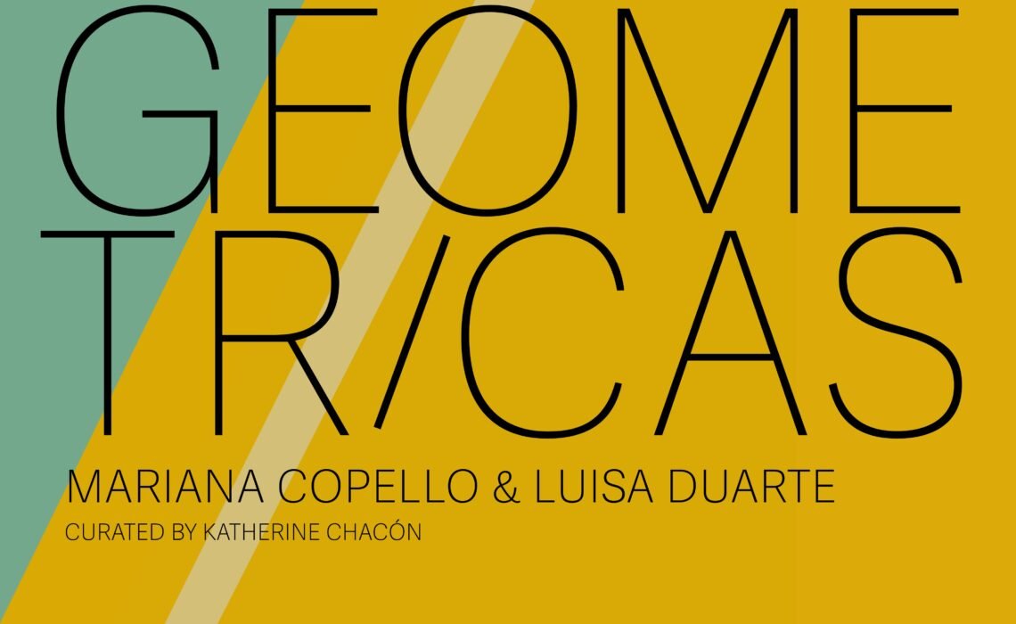 Geométricas: La abstracción y la poesía visual de Mariana Copello y Luisa Duarte se apoderan del Centro Cultural IMAGO en Miami.