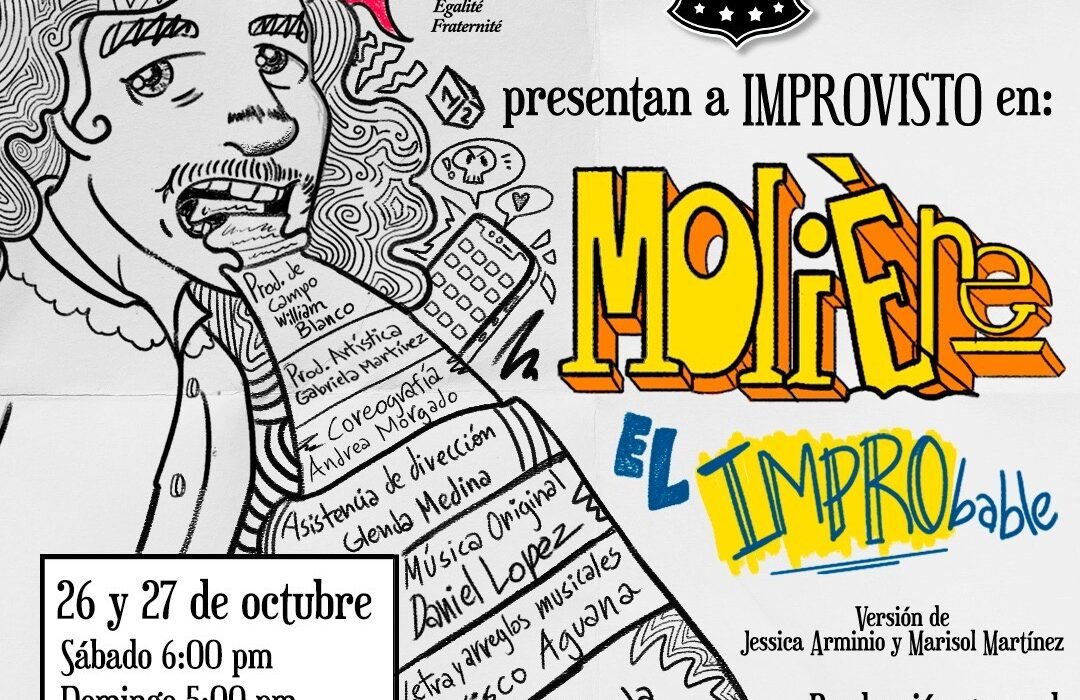 Imprevisto presenta: «Molière El Improbable», un viaje cómico a través del tiempo»