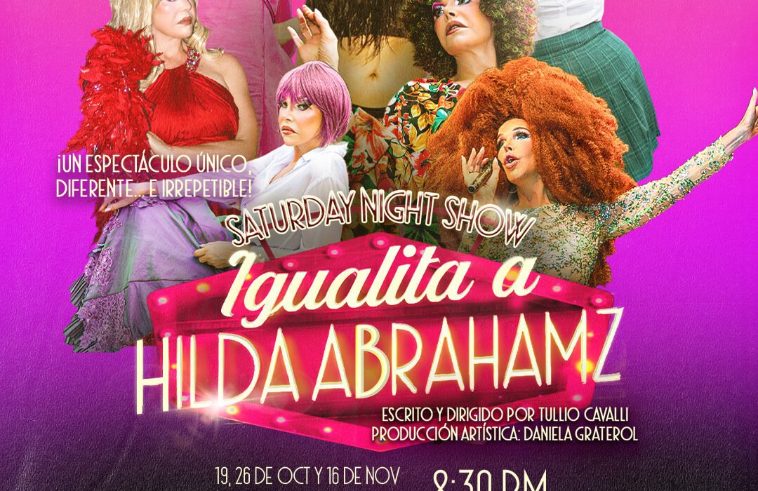 «Igualita a Hilda Abrahamz»: Un vibrante duelo entre mito y realidad en el Centro Cultural Chacao.