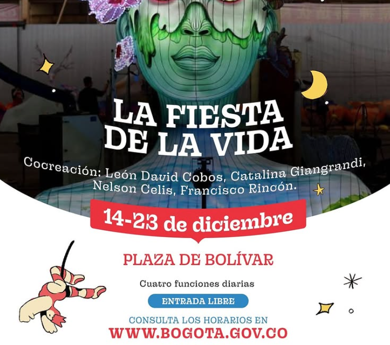 ‘La Fiesta de la Vida’ llenará de alegría la Plaza de Bolívar.