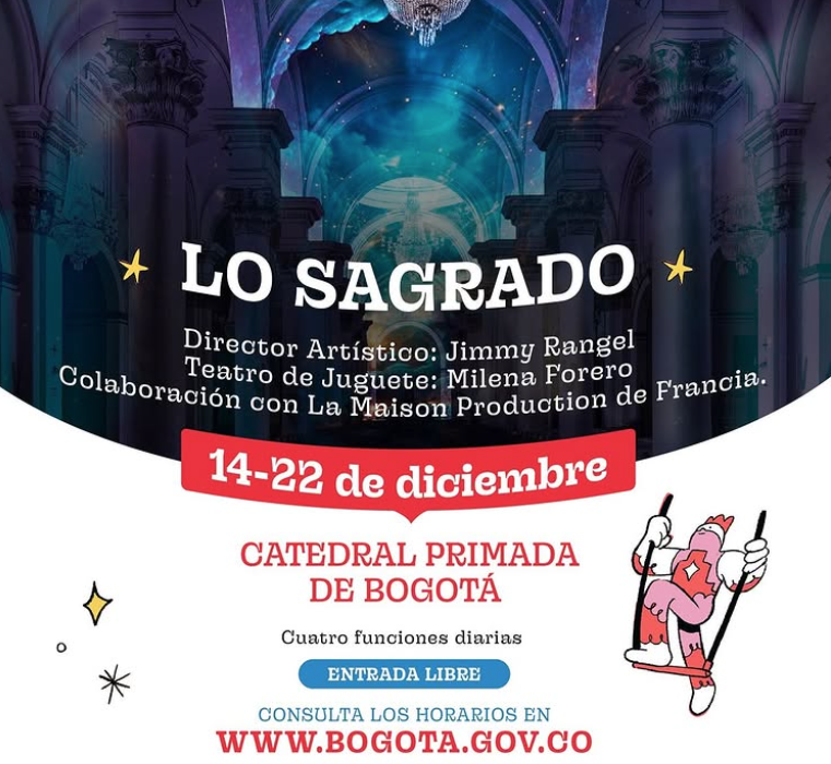 ‘Lo Sagrado’ espectáculo de Navidad en La Catedral Primada.