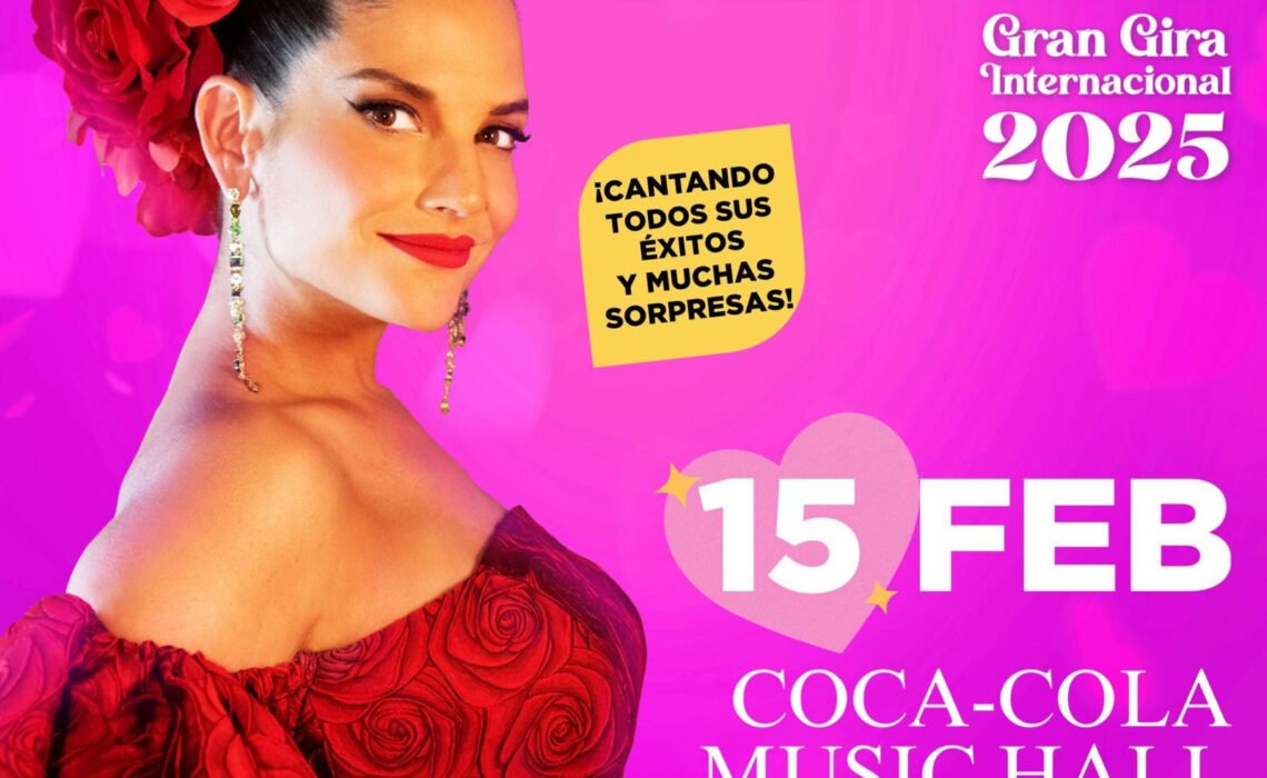 Natalia Jimenez arranca su gira “LA JIMÉNEZ” el sábado 15 de febrero del 2025 en el Coca Cola Music Hall en Puerto Rico.