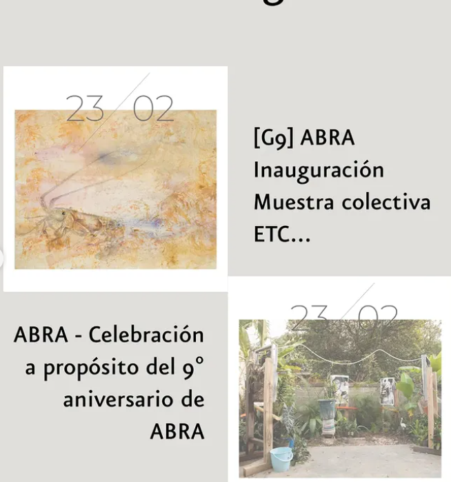 Exposición colectiva de 47 artistas de diferentes generaciones  presenta la galería ABRA en el Centro de Arte Los Galpones