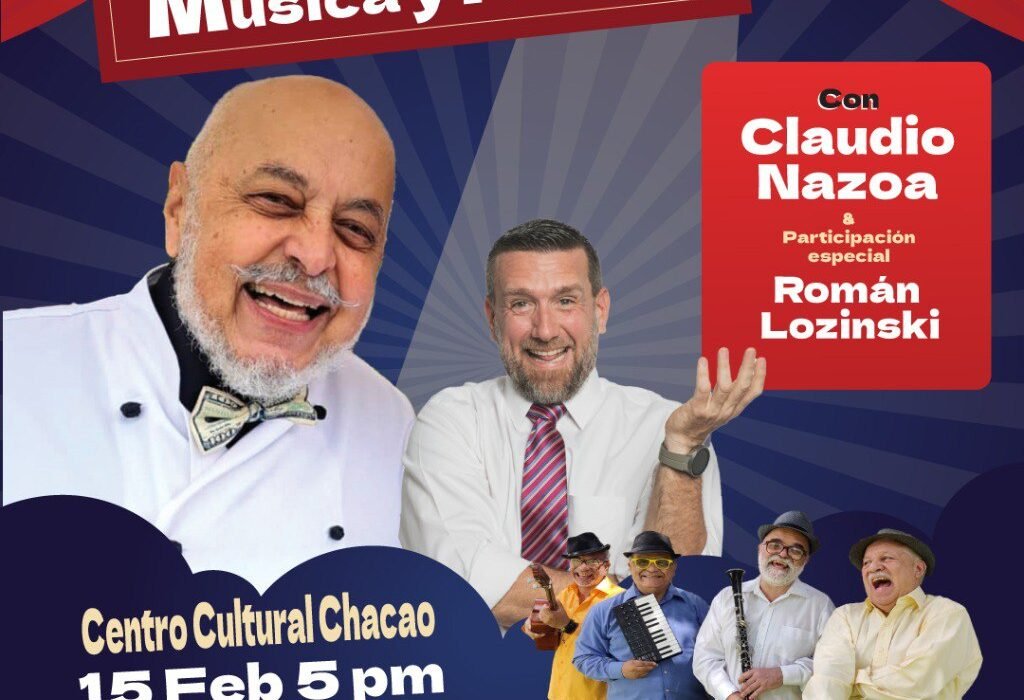 Una travesía imperdible: «La Vuelta al Mundo con Música y Humor» con Claudio Nazoa y Román Lozinski .