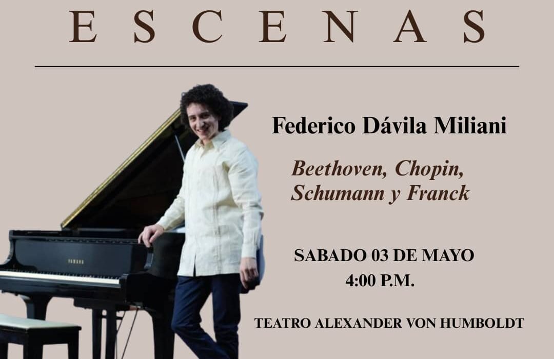«Escenas» con Federico Dávila Miliani.