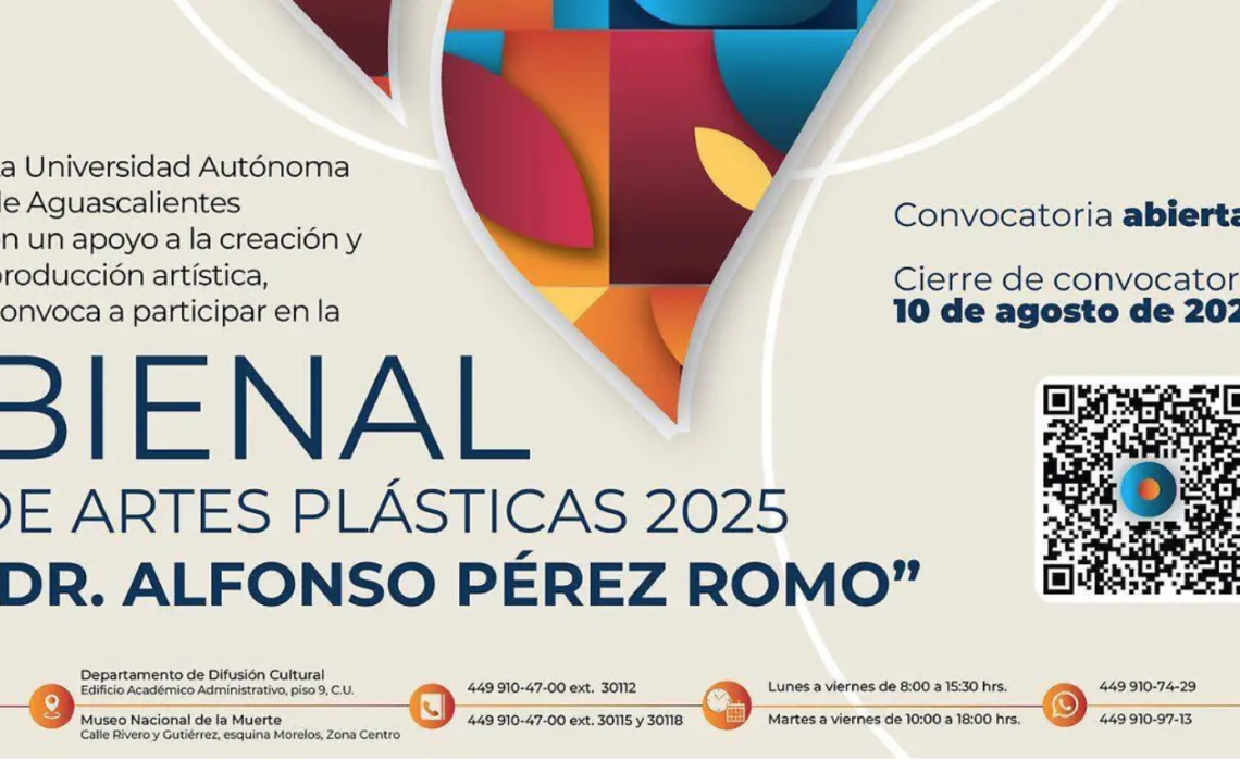Convocatoria abierta: Bienal de Artes Plásticas Dr. Alfonso Pérez Romo 2025.