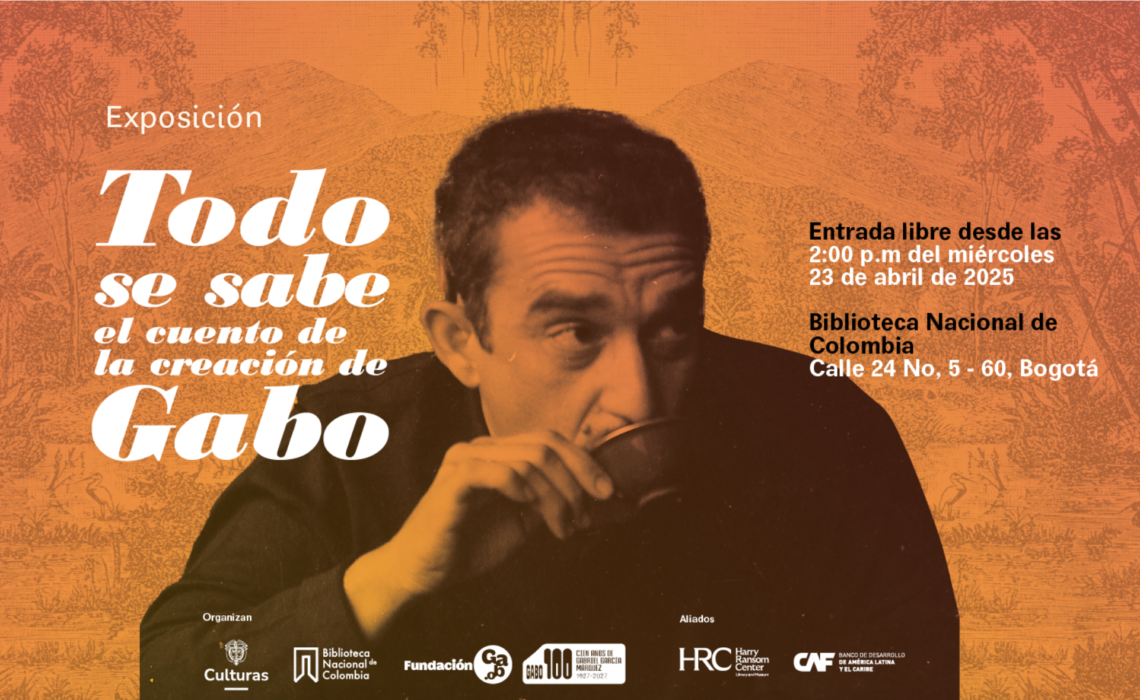 Visitas guiadas y talleres gratuitos en la Exposición de Gabo en Bogotá.