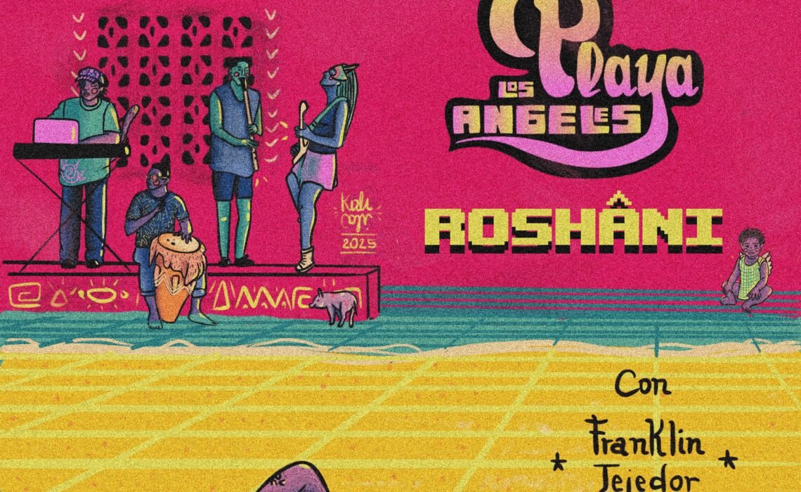 El dúo suizo Roshâni presenta Playa Los Ángeles.