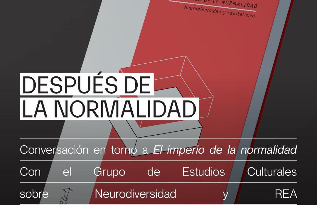Este viernes: presentamos «El imperio de la normalidad «en el Museo Moderno.
