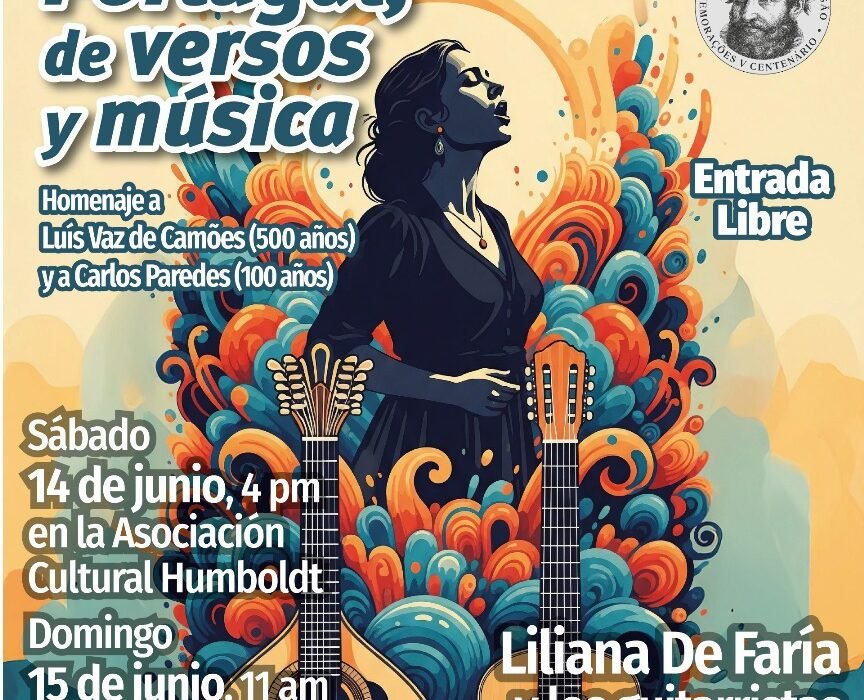 «Portugal, de versos y música”: conciertos celebran el Día de Portugal, Camōes y las comunidades portugesas.