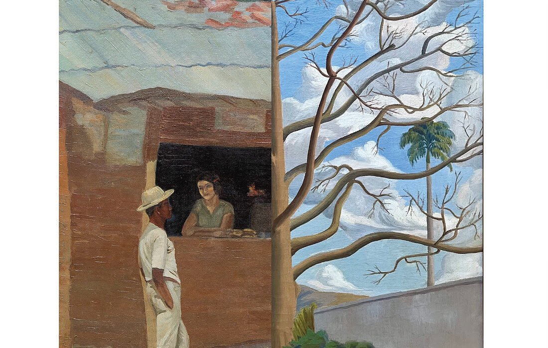 «Maestras del paisaje», exposición de Gloria Pérez Guevara y Elisa Elvira Zuloaga en Cabinet Gallery.