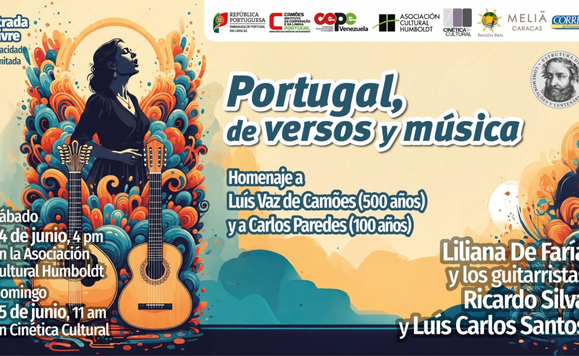La guitarra portuguesa y el legado de Camões unen a la diáspora en Caracas.