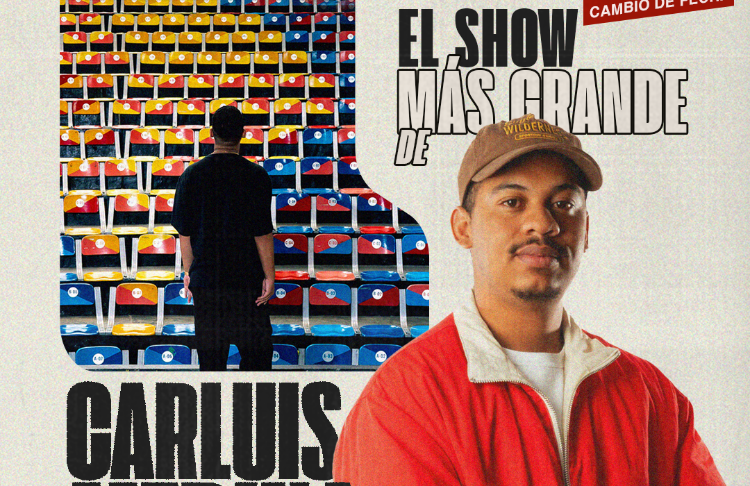 El show más grande de Carluis Medina llegará al Anfiteatro El Hatillo.
