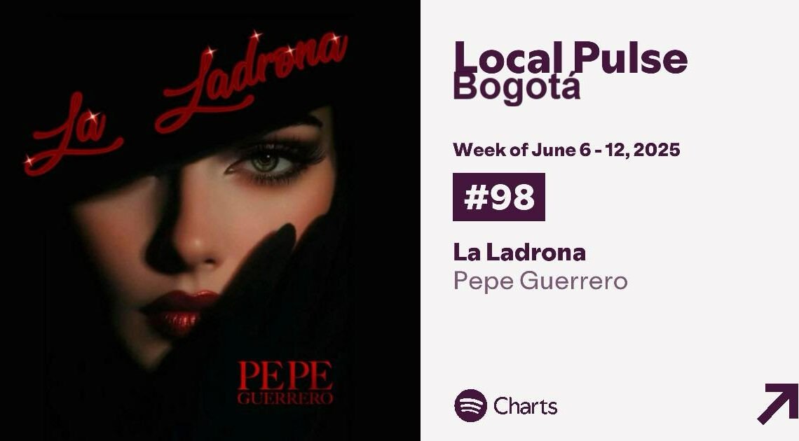 El homenaje moderno de Pepe Guerrero a los clásicos, ahora en el top 100 de Bogotá.