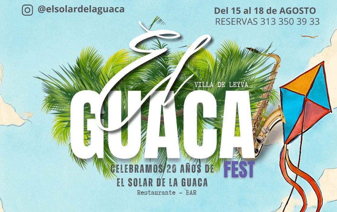 GuacaFest: arte y música para celebrar 20 años.