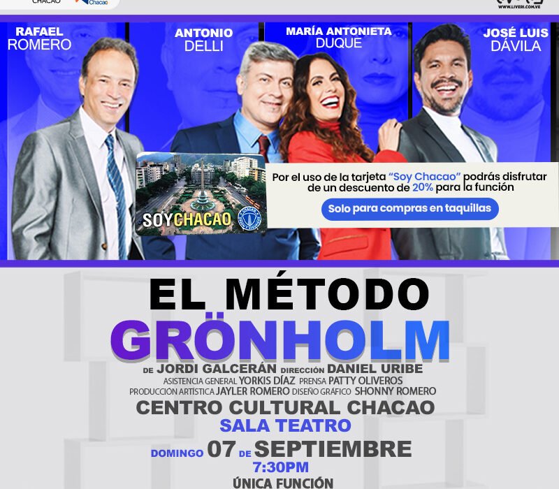 “El método Grönholm” regresa con nueva temporada al Centro Cultural Chacao.