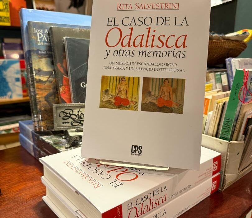 Sale a la venta el libro “El caso de la Odalisca y otras memorias” de Rita Salvestrini.