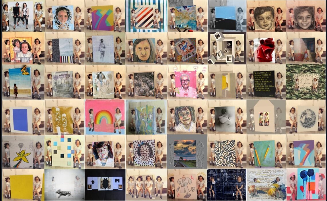 Cartografía del Afecto: Una red global de memoria sobre una misma imagen.