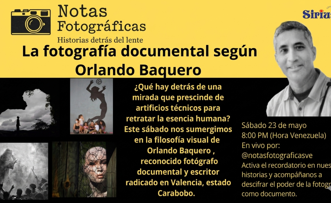 La fotografía documental según ¨Nano¨ Baquero