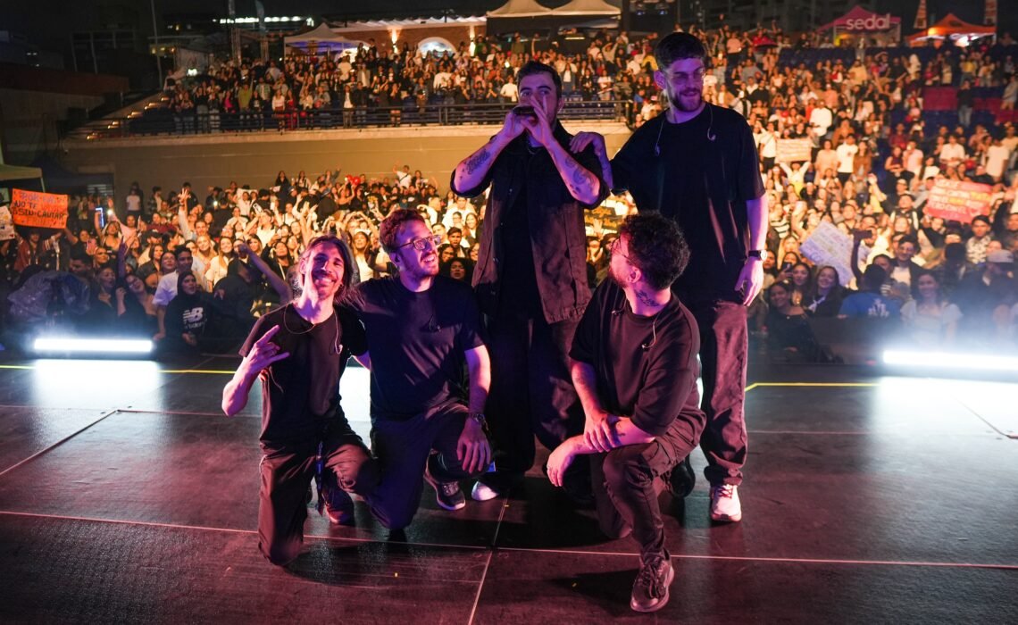 Beret conquistó Caracas en su primer concierto en Venezuela