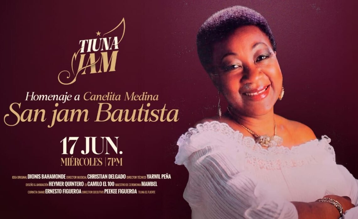 San Jam Bautista en homenaje a Canelita Medina